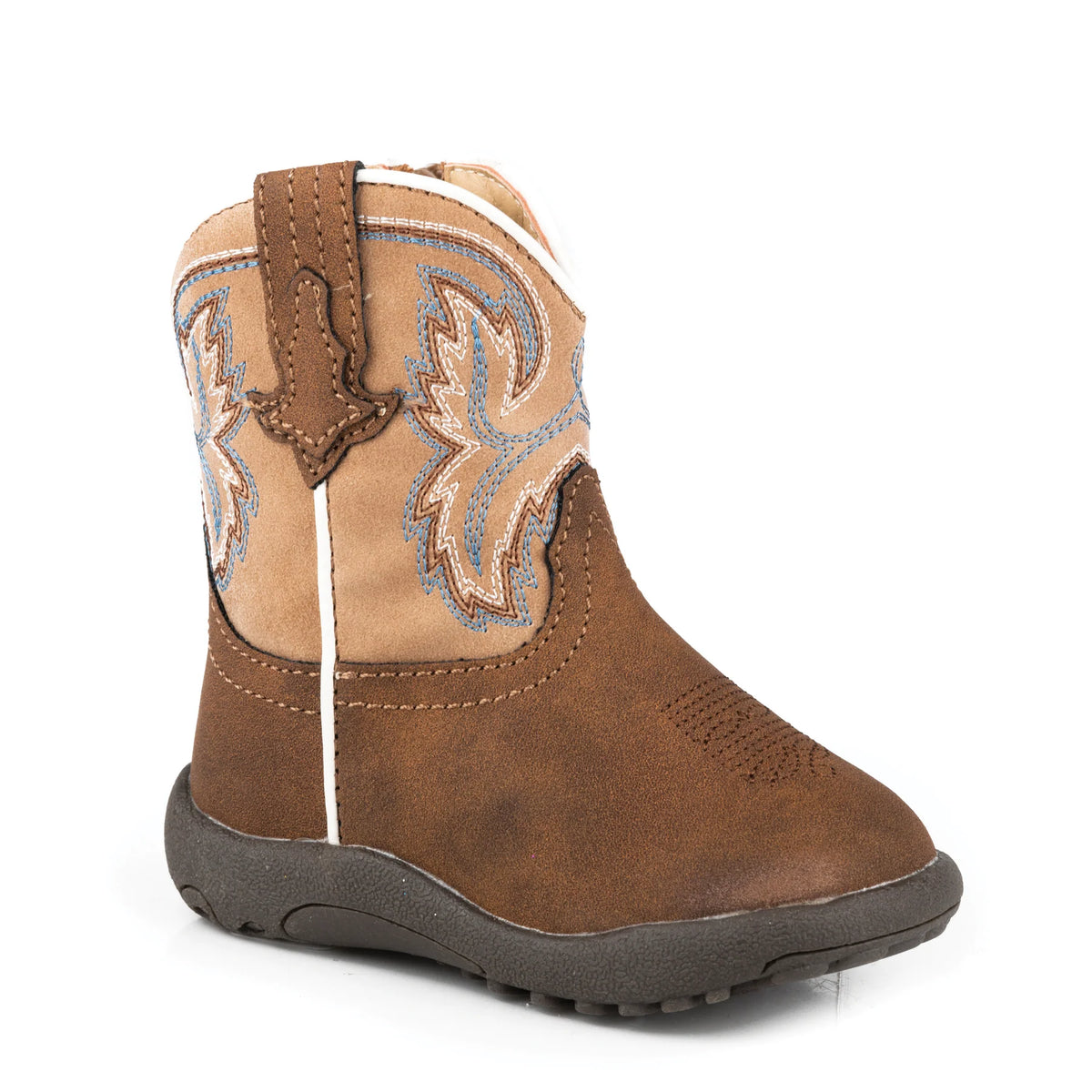 Bottes Bébé Cowbabies By Roper Taille 0-6 Mois - Neuf Avec Emballage, Style Western Miniature