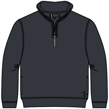 Pilbara Children's Zip 1/4 Fleece Jumper - Gunmetal image 0