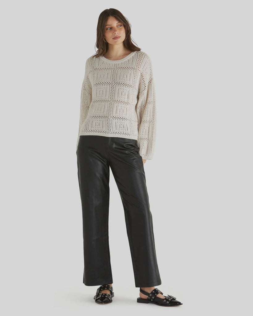 SASS Marcello Crochet Top image 2