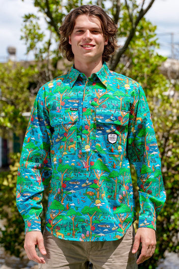 Trademutt 'Blinky Chill' L/S Shirt Mens image 0