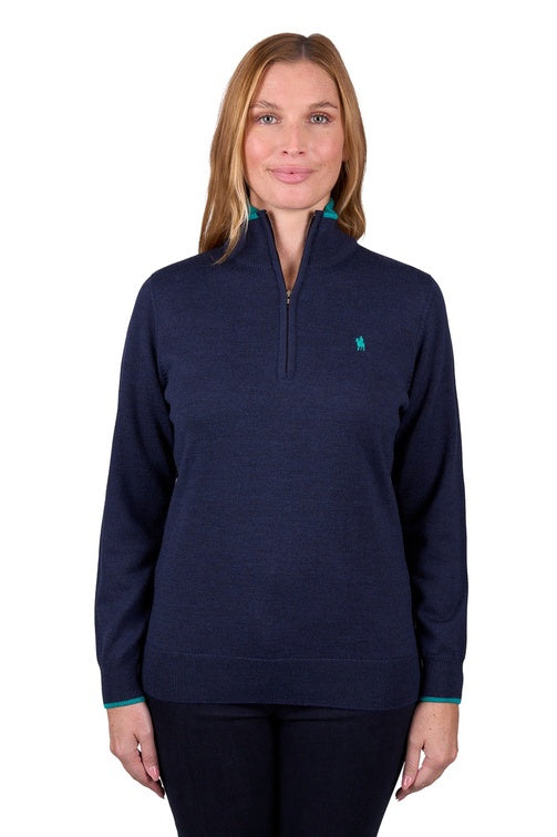 Thomas Cook Womens Jeanette 1/4 Zip Jumper image 1