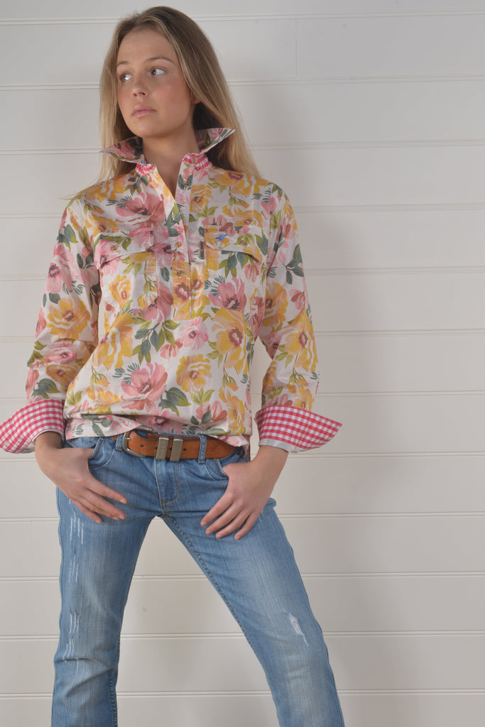 Bull Rush Adeline Floral Shirt image 0