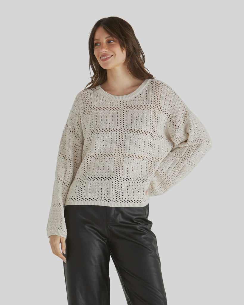 SASS Marcello Crochet Top image 1