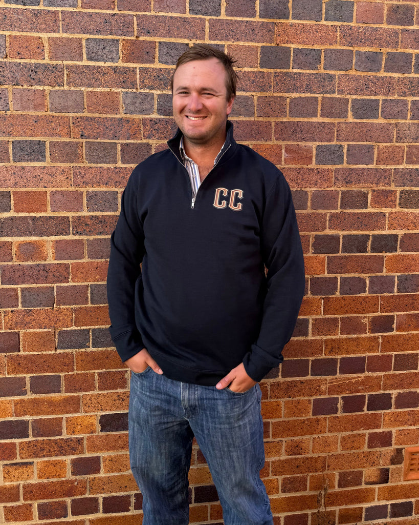 'Stoneleigh' Mens 1/4 Zip Jumper image 0