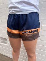 Adults CC Rugby Shorts - Navy & Beige