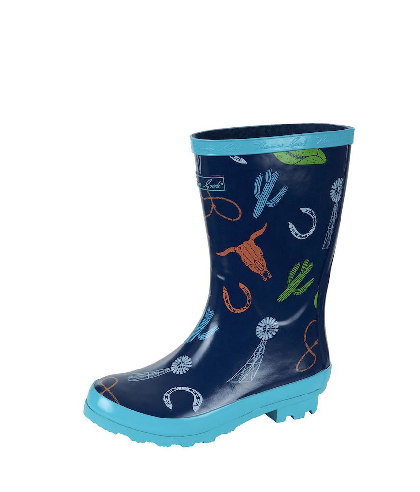 Thomas Cook Kids Finley Gumboot - Navy/Cobalt image 0