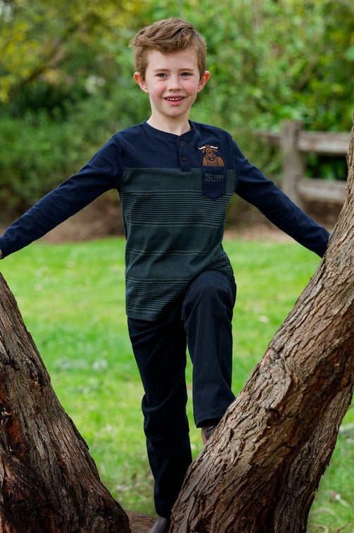 Thomas Cook Boys Benny Henley L/S Tee image 4