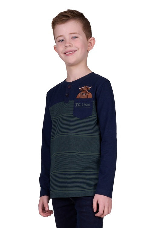 Thomas Cook Boys Benny Henley L/S Tee image 0