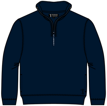 Pilbara Children's Zip 1/4 Fleece Jumper - Navy image 0