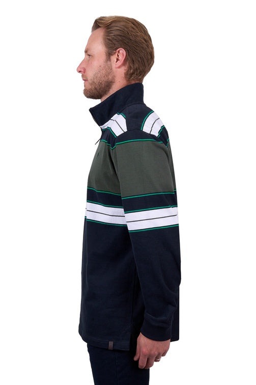 Thomas Cook Mens Lucas 1/4 Zip Rugby image 2