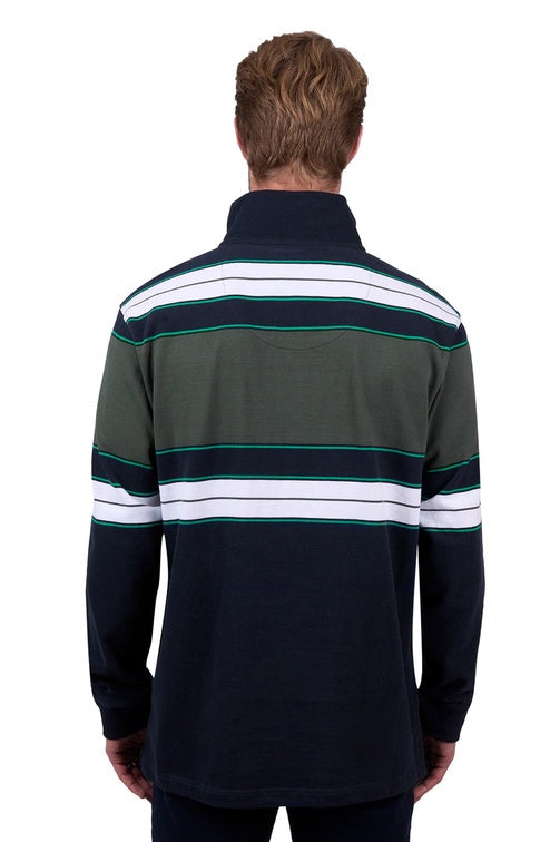 Thomas Cook Mens Lucas 1/4 Zip Rugby image 3