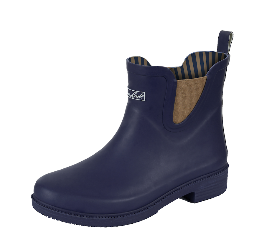 Thomas Cook Wynyard Jersey Gumboot - Navy/Tan image 0