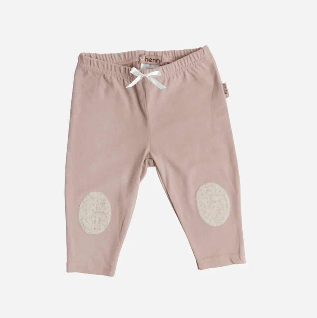 Love Henry Baby Girls Comfy Pants - Pink image 0